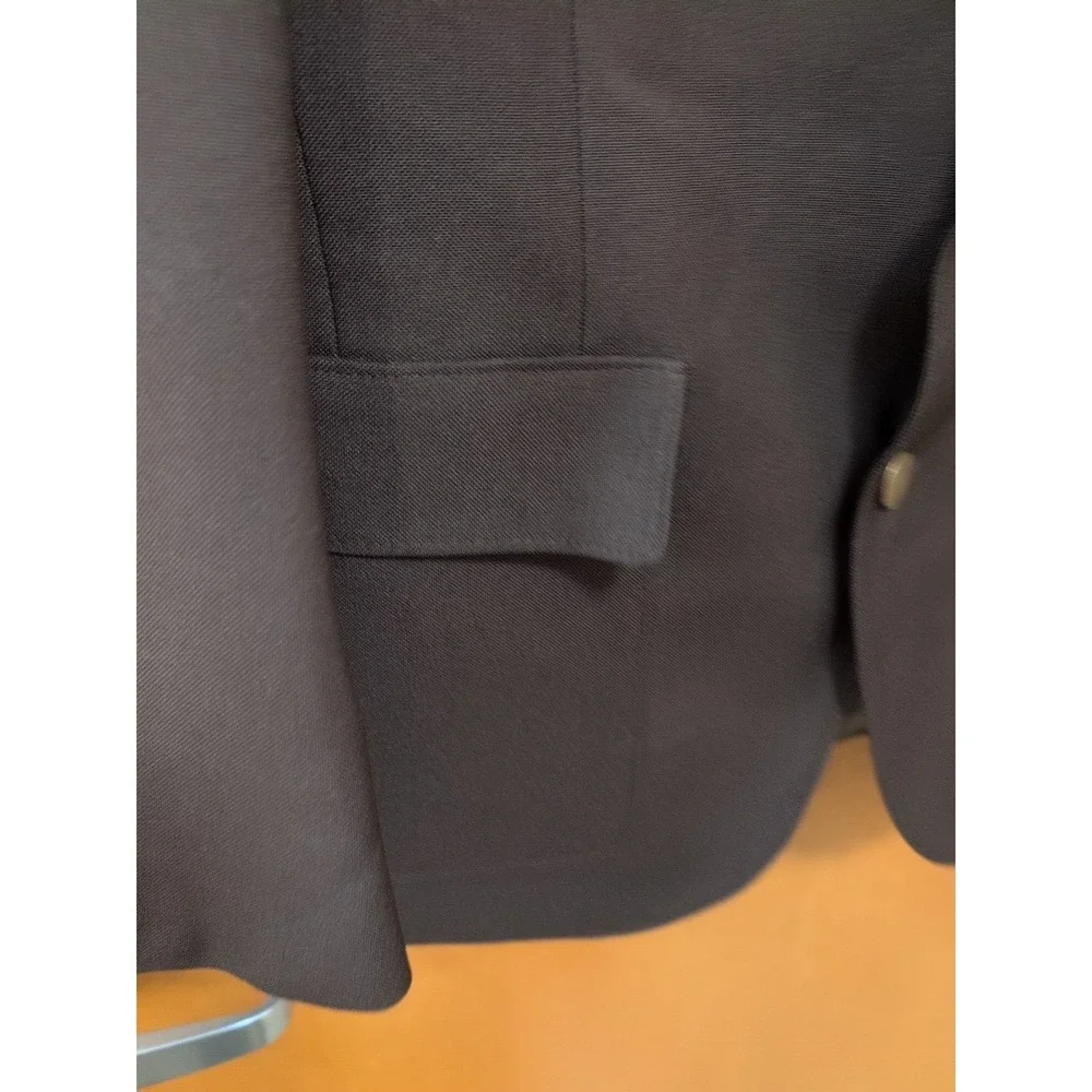 Levi's Jacket Mens 38R Brown Vtg 80 Action Suit Single Breast Gold Button Blazer